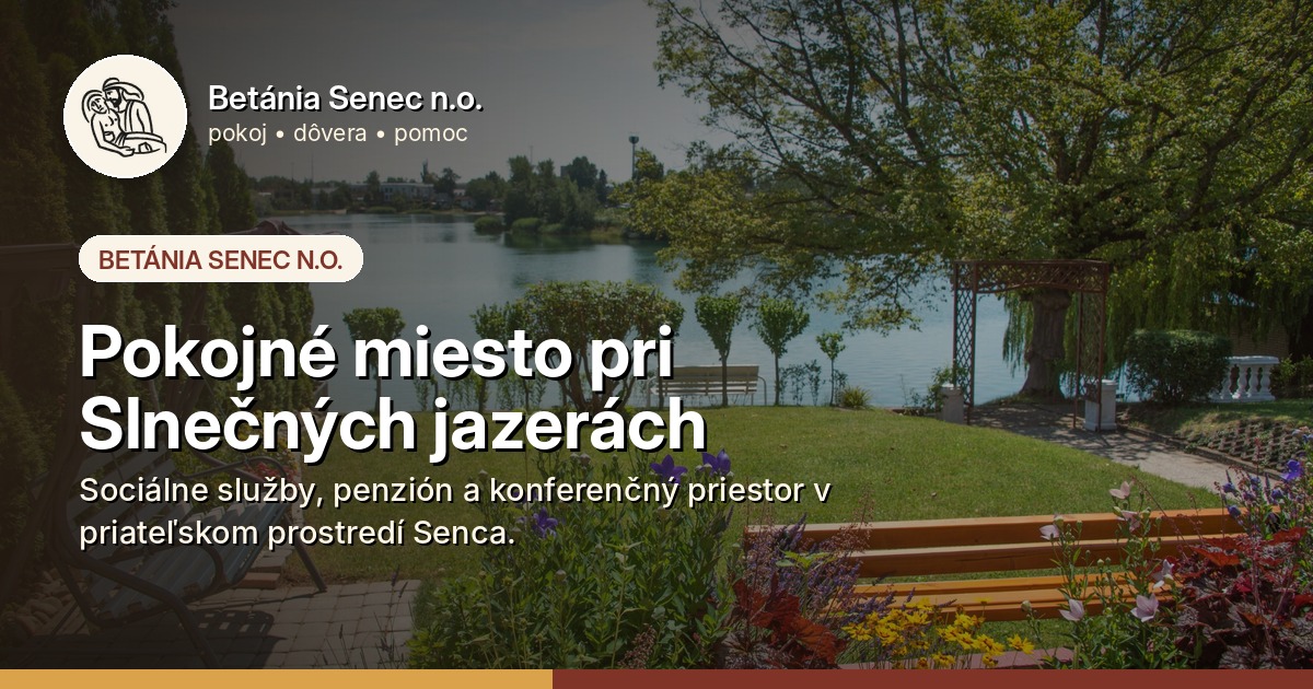 Website preview betania-senec.sk